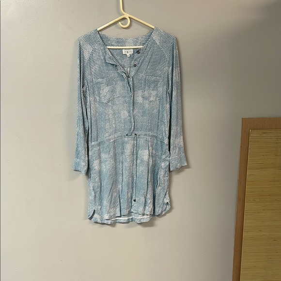 Lou & Grey Blue Mini Dress - Picture 1 of 4